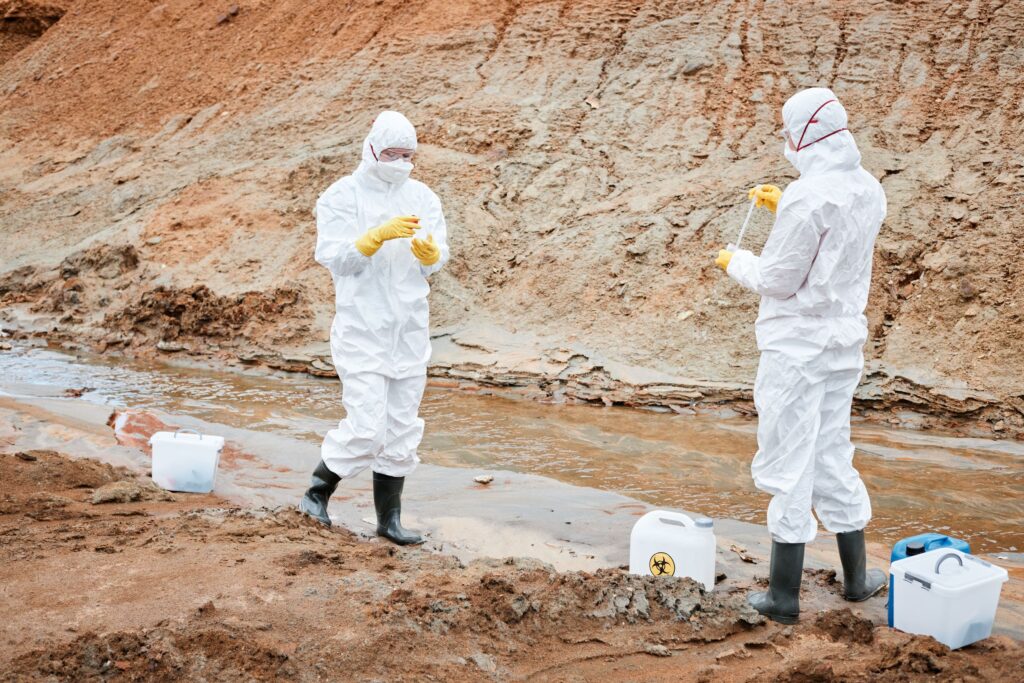 uso de epis para evitar contaminação cruzada