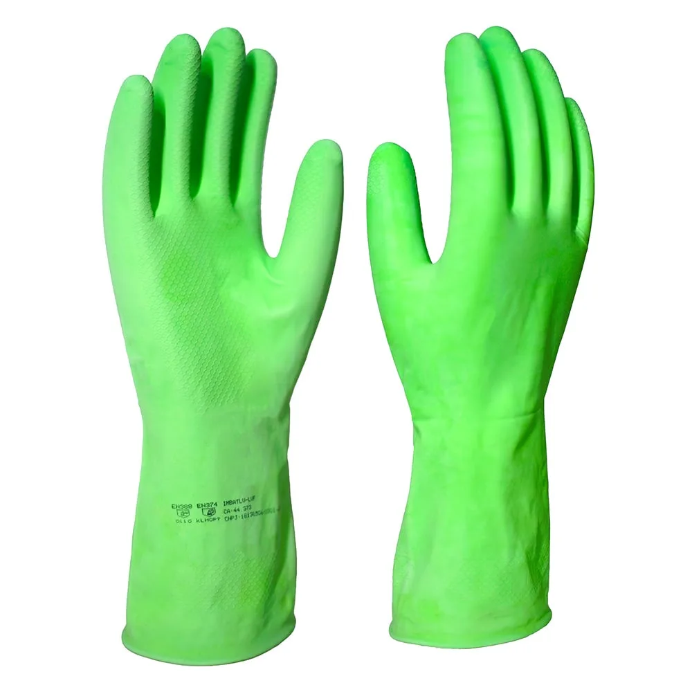 Luva Imbatex Verde IMBAT - Proteção Impermeável Durável